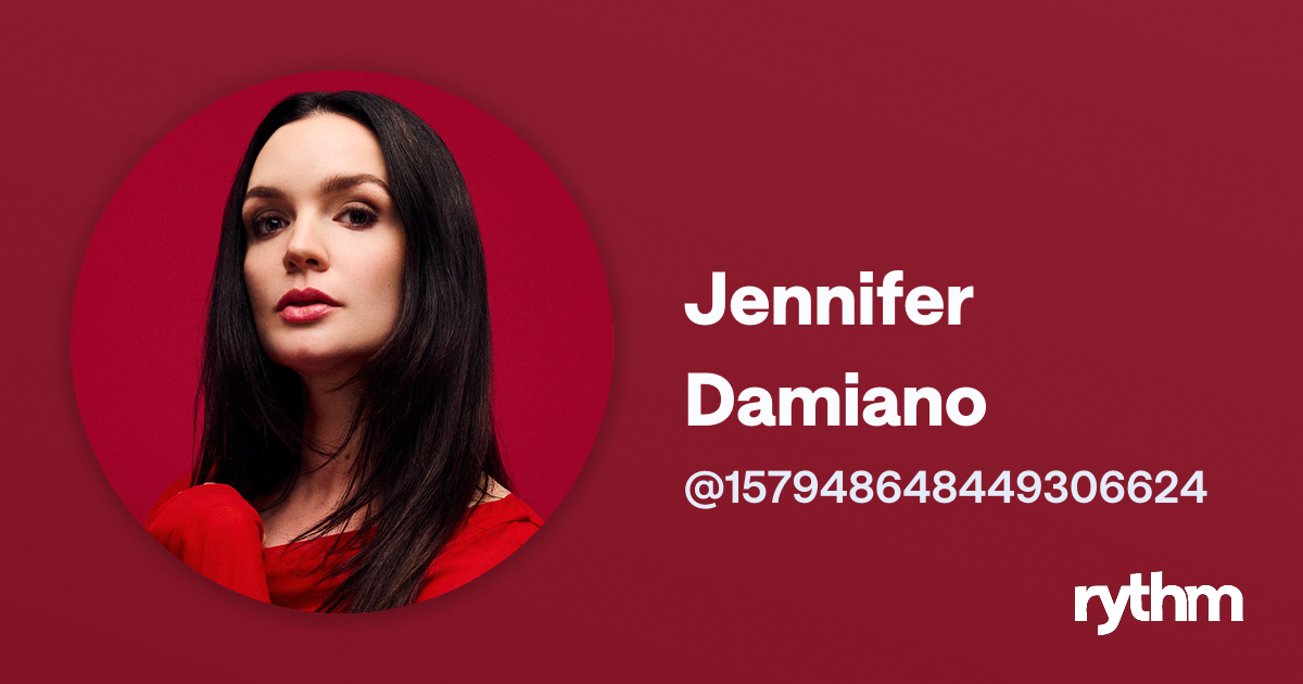 Jennifer Damiano · Rythm