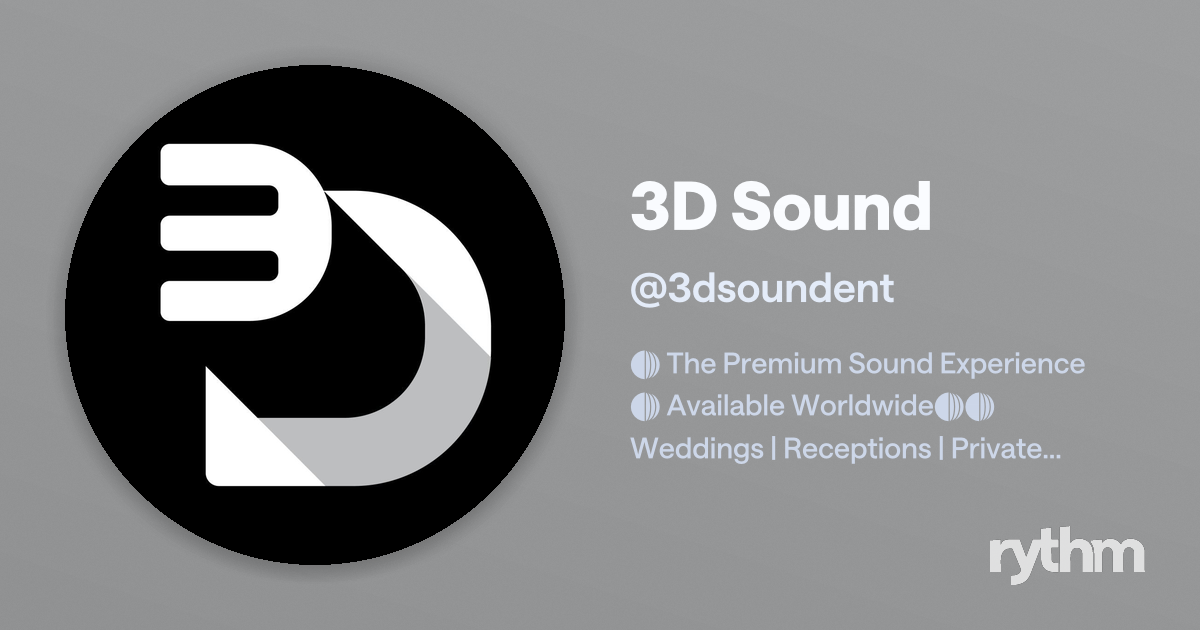 3D Sound · Rythm
